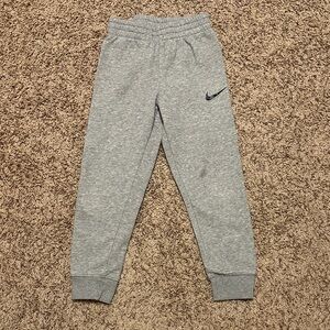 Nike Kids Heather Gray Joggers